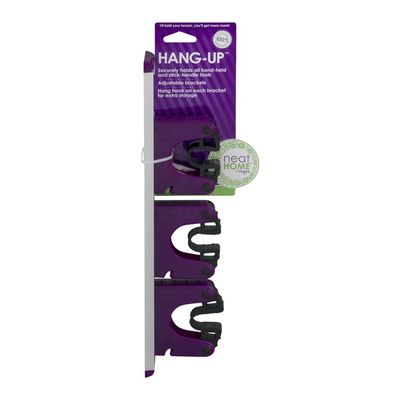 Neat Home Hang-Up Broom and Stick-Handle Tool Holder