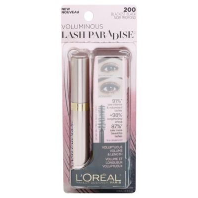 L'Oreal Mascara, Blackest Black 200