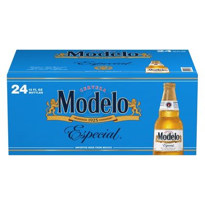 Modelo Especial Mexican Lager Beer Bottles