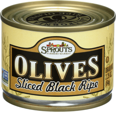 Sprouts Sliced Ripe Black Olives