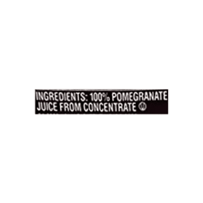 POM Wonderful 100% Pomegranate Juice