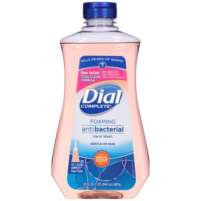 Dial Complete Antibacterial Foaming Hand Wash Refill, Original