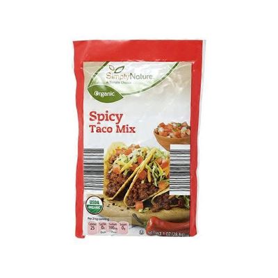 Simply Nature Organic Spicy Taco Mix