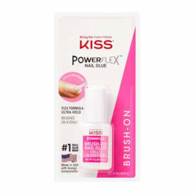 Kiss Nail Glue, Brush-On