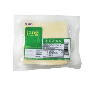 Jangs Foods Hong Kong Style Wonton Wrapper