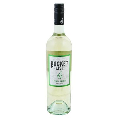 Bucket List ® Bucket List Pinot Grigio White Wine
