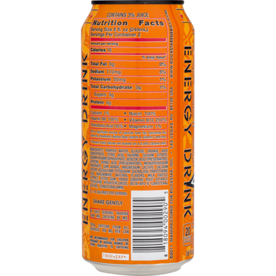 Rockstar Energy Drink, Orange