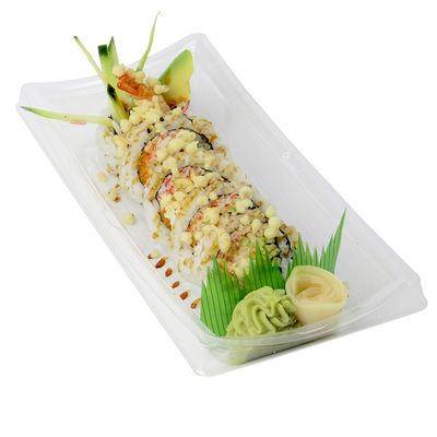 AFC Sushi Crunchy Shrimp Tempura Roll (Brown Rice)