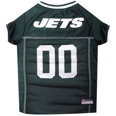 Pets First Large New York Jets Mesh Dog Jersey