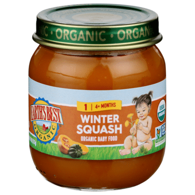 Earth's Best Stage 2 Winter Squash Organic Baby Food