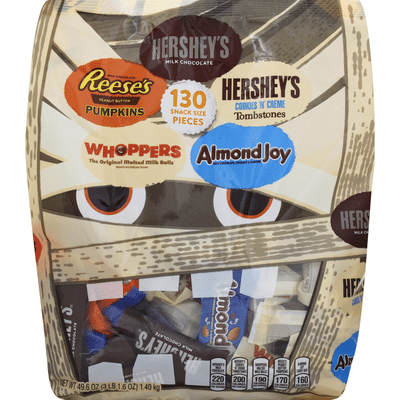 Hershey's Candy, Assorted, Snack Size