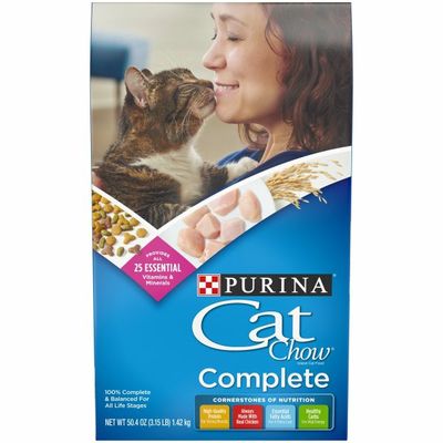 Purina Cat Chow High Protein Dry Cat Food, Complete