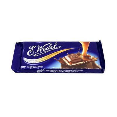 E.Wedel Milk Chocolate With Toffee Flavored Filling