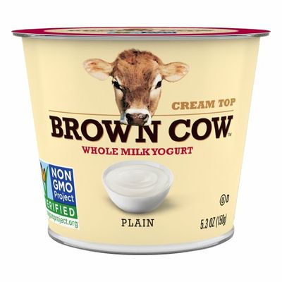Brown Cow® Cream Top Plain Whole Milk Yogurt