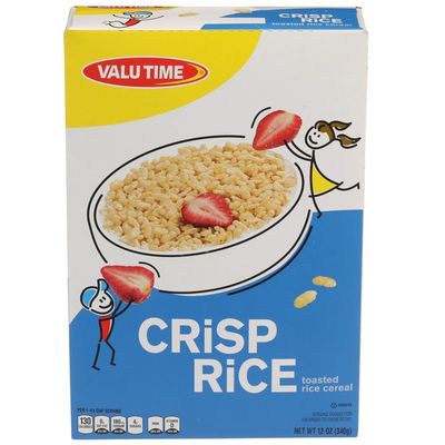 Valu Time Crisp Rice Toasted Rice Cereal