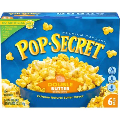 Pop Secret Double Butter Microwave Popcorn