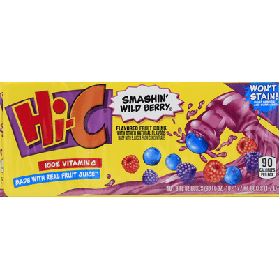 Hi-C Fruit Drink, Smashin' Wild Berry