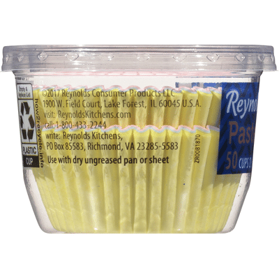 Reynolds Kitchens Baking Cups, Pastels, 2.5 Inch