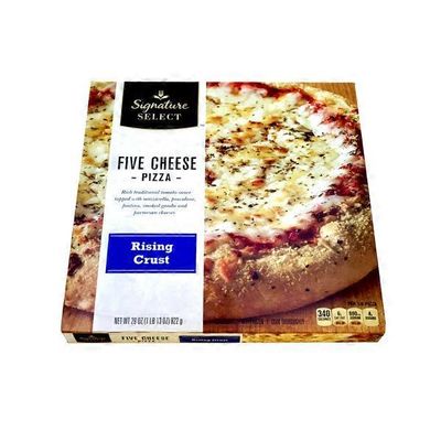 Signature Select Pizza, Rising Crust, Five Cheese