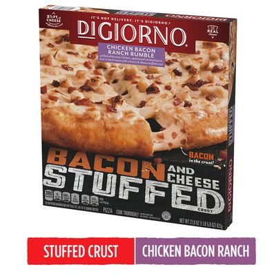 DiGiorno Bacon and Cheese Stuffed Crust Chicken Bacon Ranch Rumble Frozen Pizza