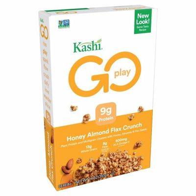 Kashi GO Breakfast Cereal, Vegetarian Protein, Honey Almond Flax Crunch