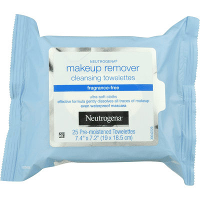 Neutrogena® Makeup Remover Cleansing Towelettes, Fragrance Free