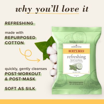 Burt's Bees Facial Towelettes