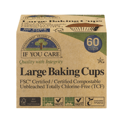 If You Care Certified Compostable Large Baking Cups