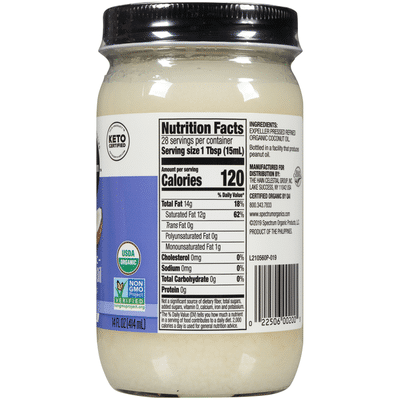Spectrum Culinary Organic Coconut Oil