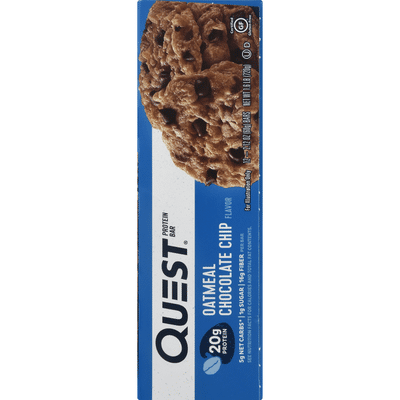 Quest Quest Protein Bar, Oatmeal Chocolate Chip
