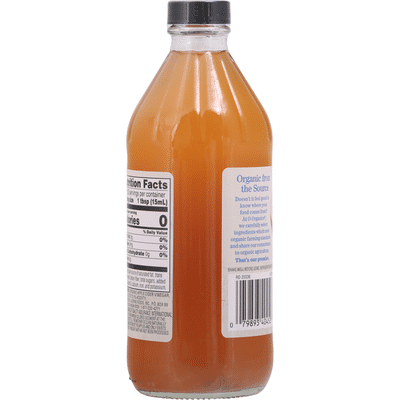 O Organics Vinegar, Apple Cider