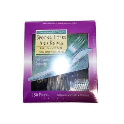 WNA Extra Heavy Duty Crystal Cutlery Combo Pack