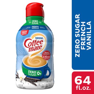 Coffee mate Zero Sugar French Vanilla Liquid Coffee Creamer