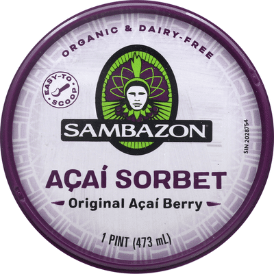 Sambazon Sorbet, Original Acai Berry
