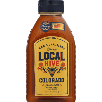 honey hive unfiltered colorado raw local