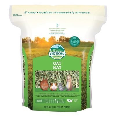 Oxbow Bene Terra Hay For Rabbits Guinea Pigs Chinchillas Oat Hay