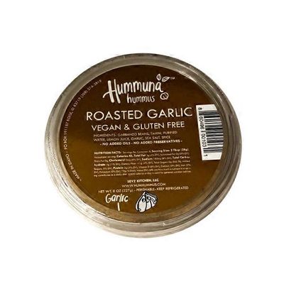 Hummuna Gourmet Hummus Roasted Garlic Hummus