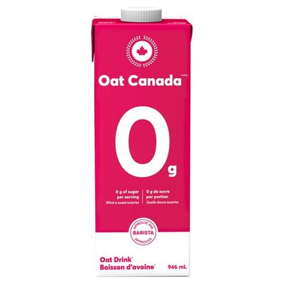 Oatly Canada Barista Sugar Free Oat Milk (1 L) - Instacart