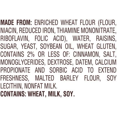 Pepperidge Farm Raisin Cinnamon Swirl Bread