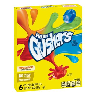 Betty Crocker Fruit Snacks, Gushers, Variety Snack Pack