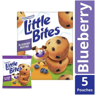 Entenmann's Entenmann’s Little Bites Blueberry Muffins (0.41 oz ...