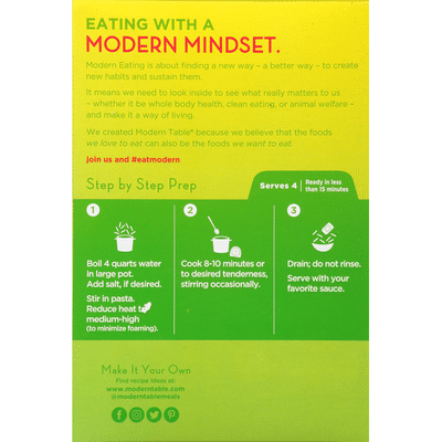 Modern Table Meals Penne