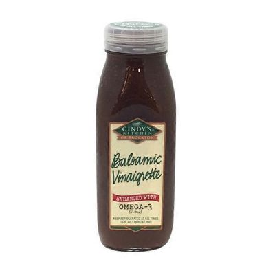 Cindy S Kitchen All Natural Balsamic Vinaigrette Enhanced With Omega 3 16 Fl Oz Instacart