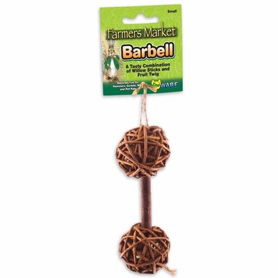 Critter Ware Small Willow Barbell Chew Toy