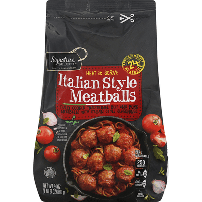 Signature Kitchens Meatballs, Italian Style