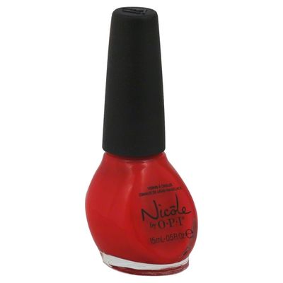 Nicole Nail Lacquer, Please Red-Cycle NI 407