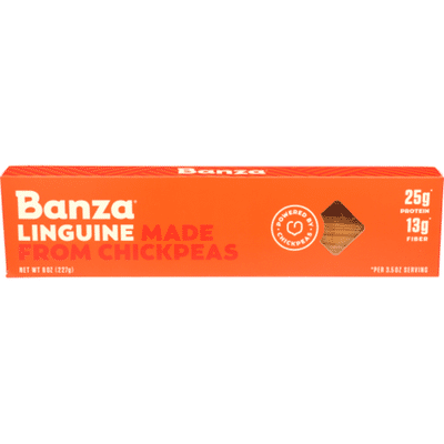 Banza Pasta, Linguine, Chickpeas