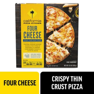 California Pizza Kitchen Four Cheese Crispy Thin Crust Frozen Pizza