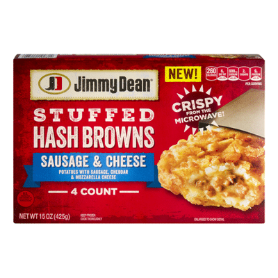 Jimmy Dean Sausage & Cheese Stuffed Hash Browns