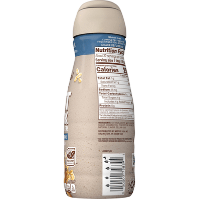 Nestle Coffee Mate Natural Bliss Vanilla Oat Milk Liquid Coffee Creamer 16 Oz Instacart